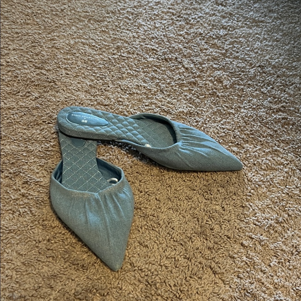 H&M Blue Women's Flats - Picture 1 of 1